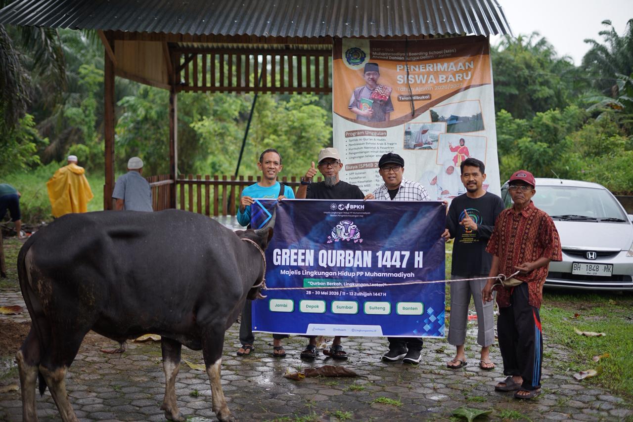 Green Qurban Muhammadiyah: Ketika Ibadah Menyentuh Langit dan Menjaga Bumi  
